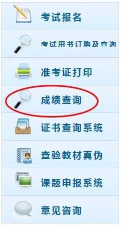 會計(jì)成績查詢